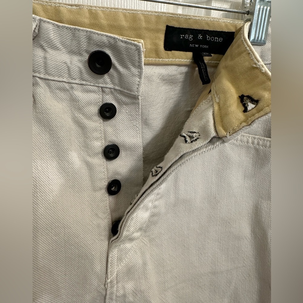MENS Rag & Bone Stone Japanese Selvedge Engineer Cotton Denim Jeans Size 29 NWOT - Picture 8 of 8